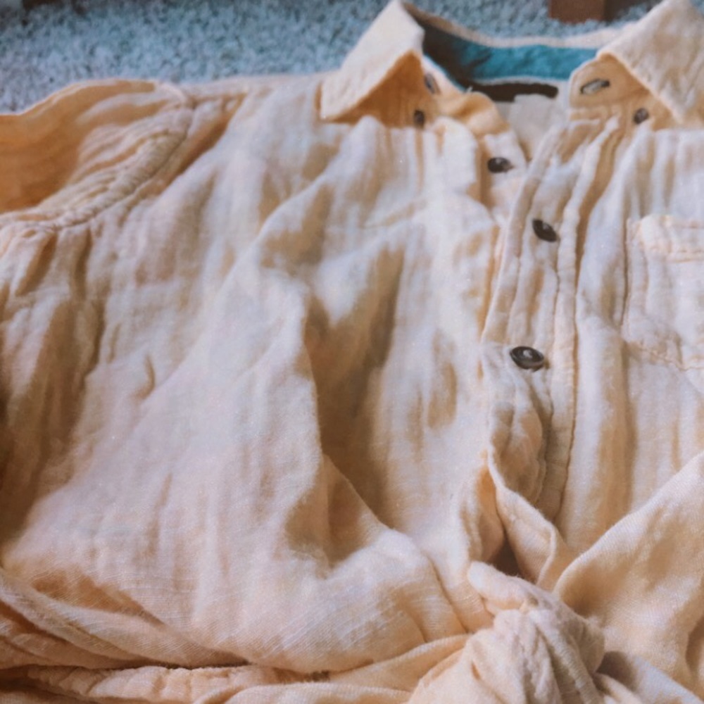 Aeropostale’s button up top/coverup